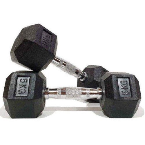 5kg Hex Dumbbell 2 pcs - Sports & Fitness